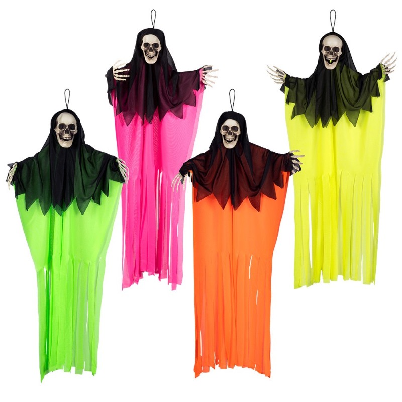 Ciao 31495 - Scheletro Fantasma Neon 90 cm Ass