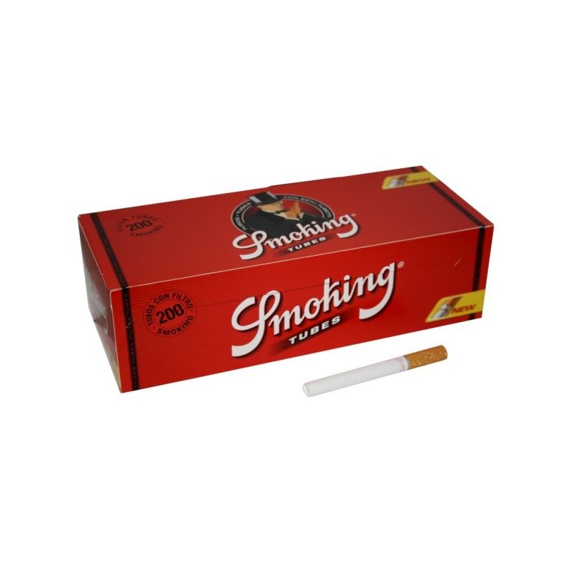 Smoking 1211 - Tubetti Vuoti Smoking 8mm. 5x200 pz.