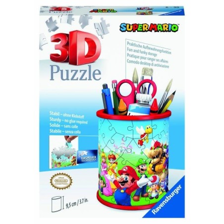 Ravensburger 11255 - Puzzle 3D - Portapenne SuperMario