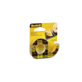 3M 136 - Scotch Nastro Biadesivo con Chiocciola 12 mm. x 6,3 Mt.