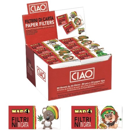 Mad4 953 - Filtri Cartoncino Mad5180 Blocchetti