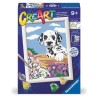 Ravensburger 23941 - Creart - Dalmata con Fiori