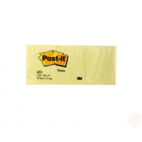 Post-it 653 - Post-It 38 x 51 mm Gialli Conf. 12 pz