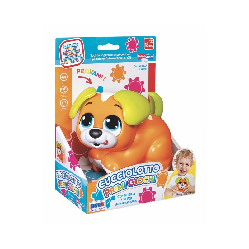 Rstoys 12016 - Primigiochi Cucciolotto con Musica e Versi Ass