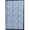 Fratelli Pesci 8716 - Telo Mare Fouta Pesci 70 x 160 cm