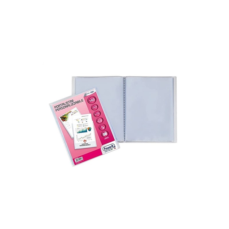 Favorit 100460335 - Portalistini Personalizzabile 140 Fogli