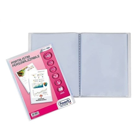 Favorit 100460335 - Portalistini Personalizzabile 140 Fogli