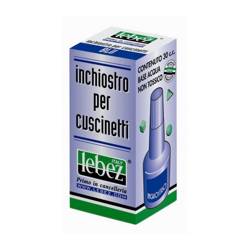 Lebez 1483 - Inchiostro Per Timbri Blu 30 ml