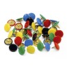 CWR 331/1A - Puntine Da Disegno Colorate Cf. 2000 pz