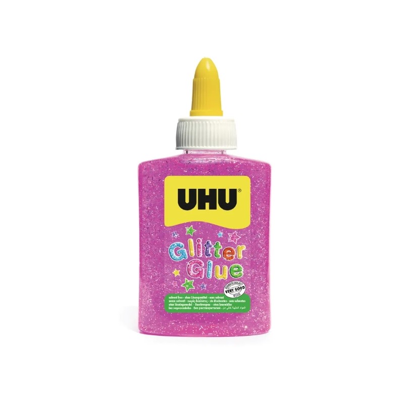 UHU 49990 - Colla Glitter Rosa