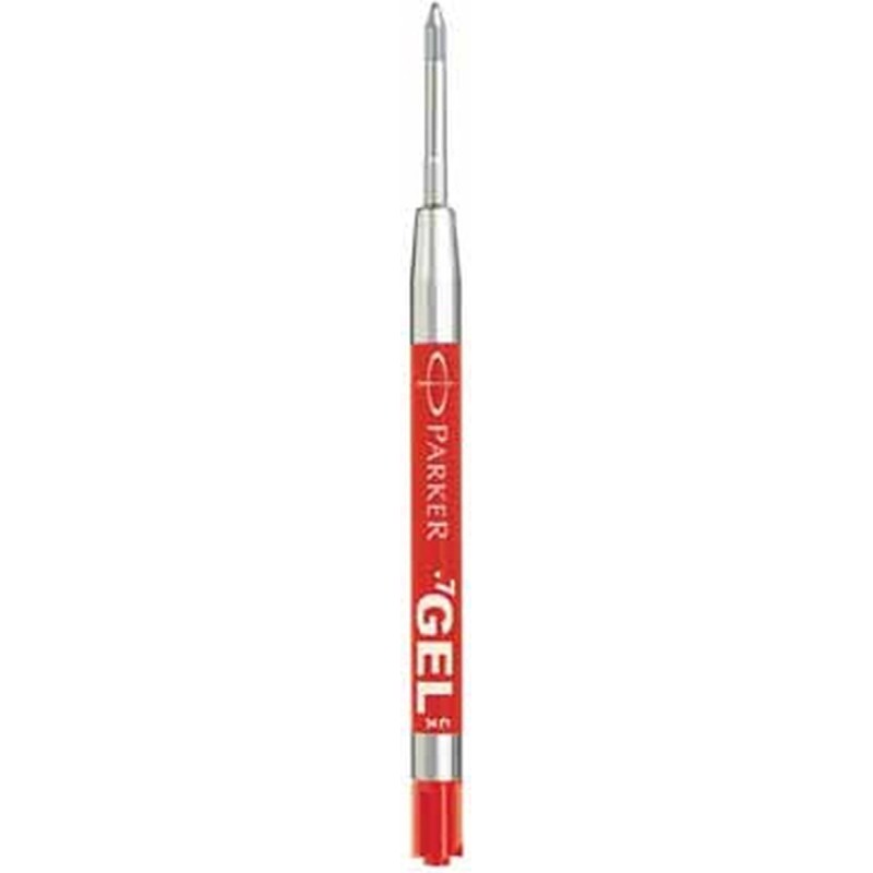 Parker 6545 - Refill Metallo Gel Rosso M