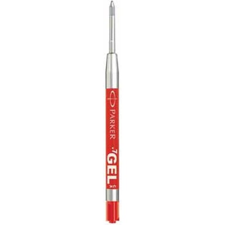Parker 6545 - Refill Metallo Gel Rosso M