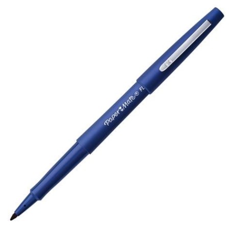 Paper Mate 1031 - Penna Flair Blu Punta 0,7 Conf.12 pz