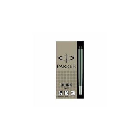 Parker 2032 - Refill Quink Parker Nero Conf.5 pz