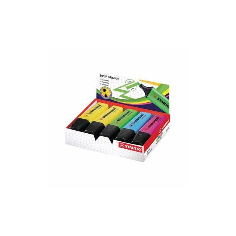 Stabilo 70/10 - Evidenziatori Assortiti Conf. 10 Pezzi