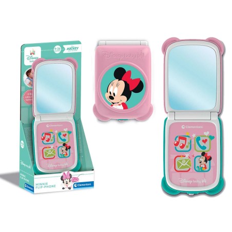 Clementoni 17515 - Disney Baby - Minnie Flip Phone