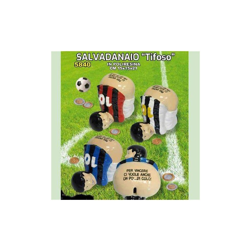 Dor 5840 - Salvadanaio Tifoso Ass