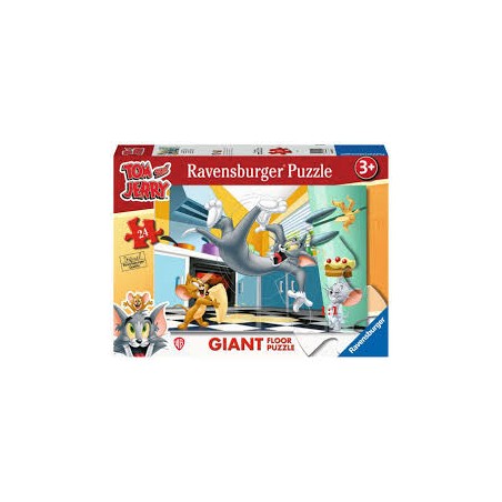 Ravensburger 03126 - Puzzle 24 Pezzi Maxi - Tom & Jerry