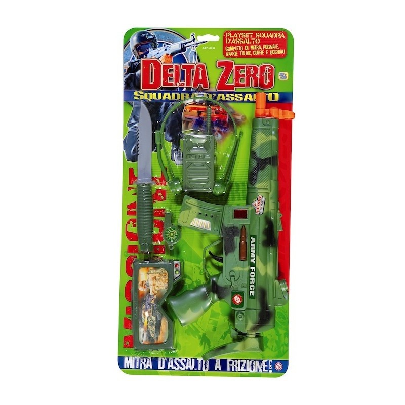 Rstoys 8336 - Blister Mitra Frizione Delta Zero Squadra D'Assalto