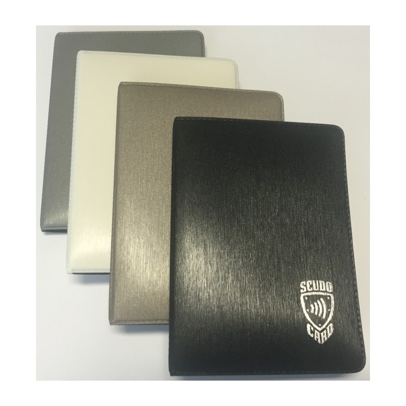 Alplast 880SCM - Porta Card Scudo Metal 14 Scomparti a Libro Cf. 12 pz
