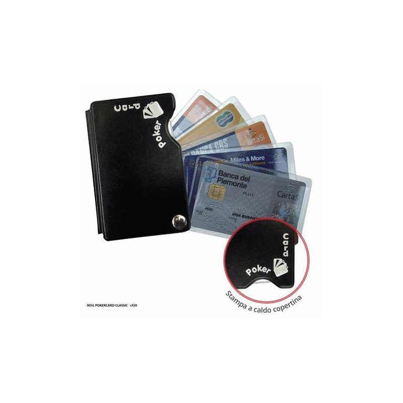 Alplast 905L - Porta Card 5 Scomparti Poker Conf. 10 pz