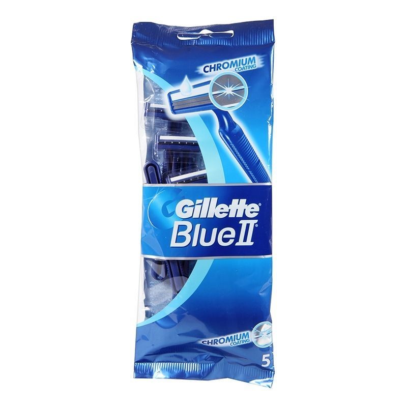 Gillette 4903 - Rasoio Gillette Blue II Busta 5 Pz