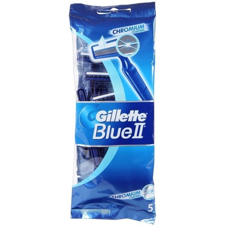 Gillette 4903 - Rasoio Gillette Blue II Busta 5 Pz