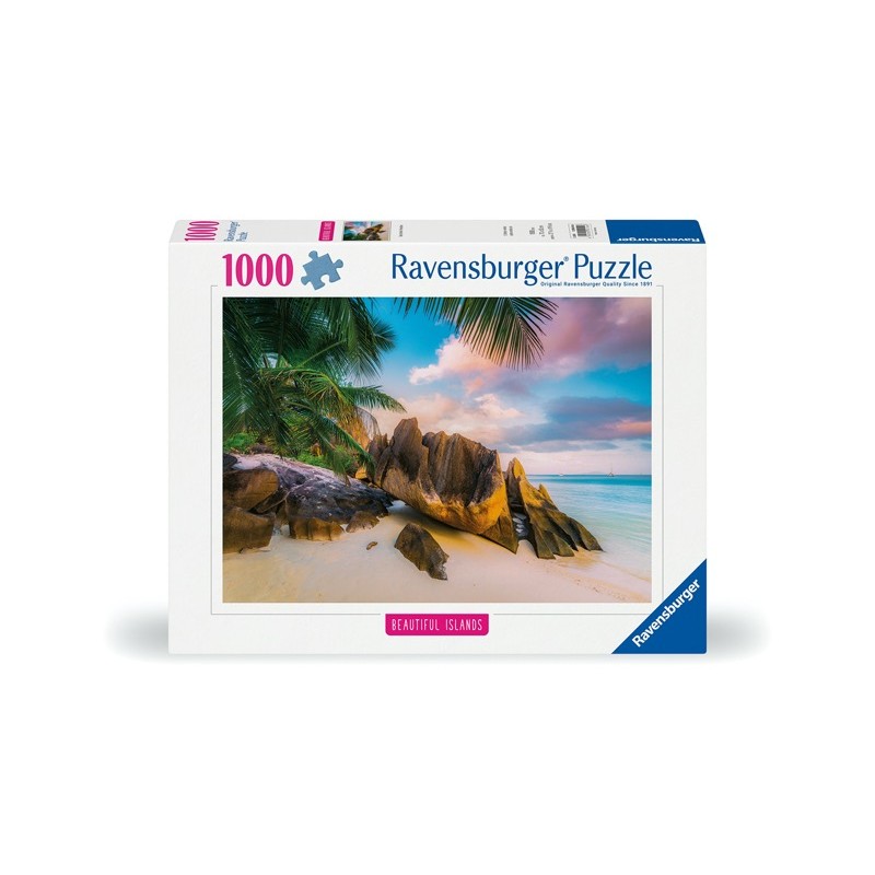 Ravensburger 154 - Puzzle 1000 Pezzi - Le Seychelles