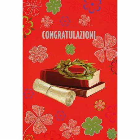 Lebez 61095 - Biglietto Laurea Conf.12 pz