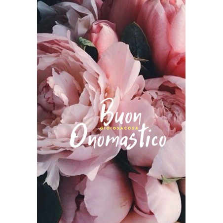 Saemec 81110 - Biglietti Onomastico Fiori 4 Ass. Cf. 12 Pz