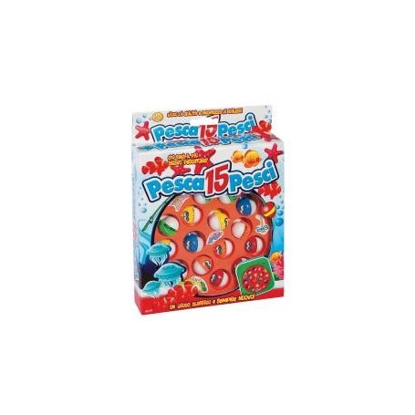 Rstoys 8659 - Gioco Pesca 15 Pesci a Batteria