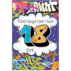 Marpimar ALOD11 - Biglietti Diciotto Anni Conf.12 pz