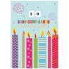 Marpimar ALOD13 - Biglietti Compleanno Doppia Rotella Conf.12 pz