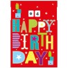 Marpimar ALOD13 - Biglietti Compleanno Doppia Rotella Conf.12 pz