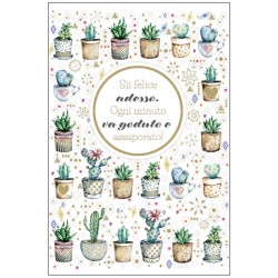 Marpimar ALOD17 - Biglietti Compleanno e Auguri Fiori e Farfalle Conf.12 pz