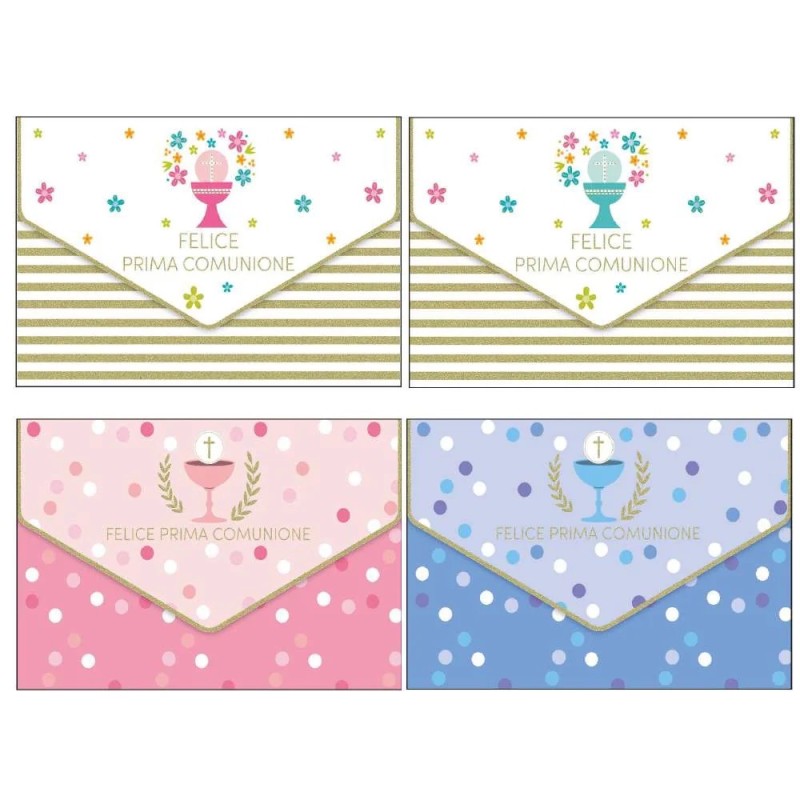 Marpimar ASRD01 - Biglietti Comunione Porta Soldi Conf.12 pz