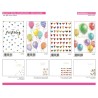 Marpimar ALOE02 - Biglietti Compleanno con Foil e Rilievo Conf.12 pz