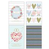 Marpimar ALOE20 - Biglietti Matrimonio con Foil Oro Conf.12 pz