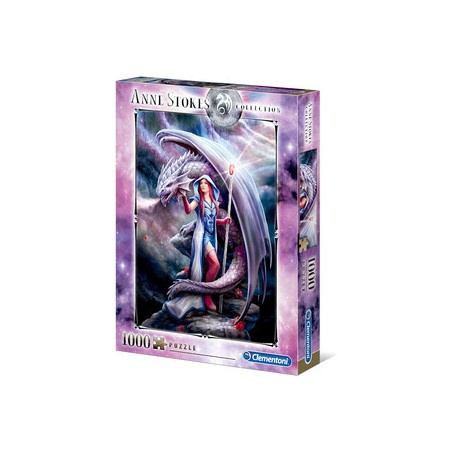 Clementoni 39525 - Puzzle 1000 Pezzi - Dragon Mage
