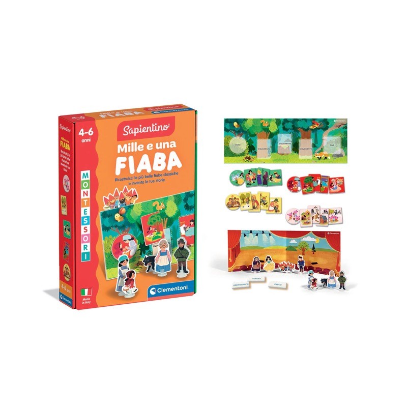 Clementoni 16846 - Montessori - Mille e Una Fiaba