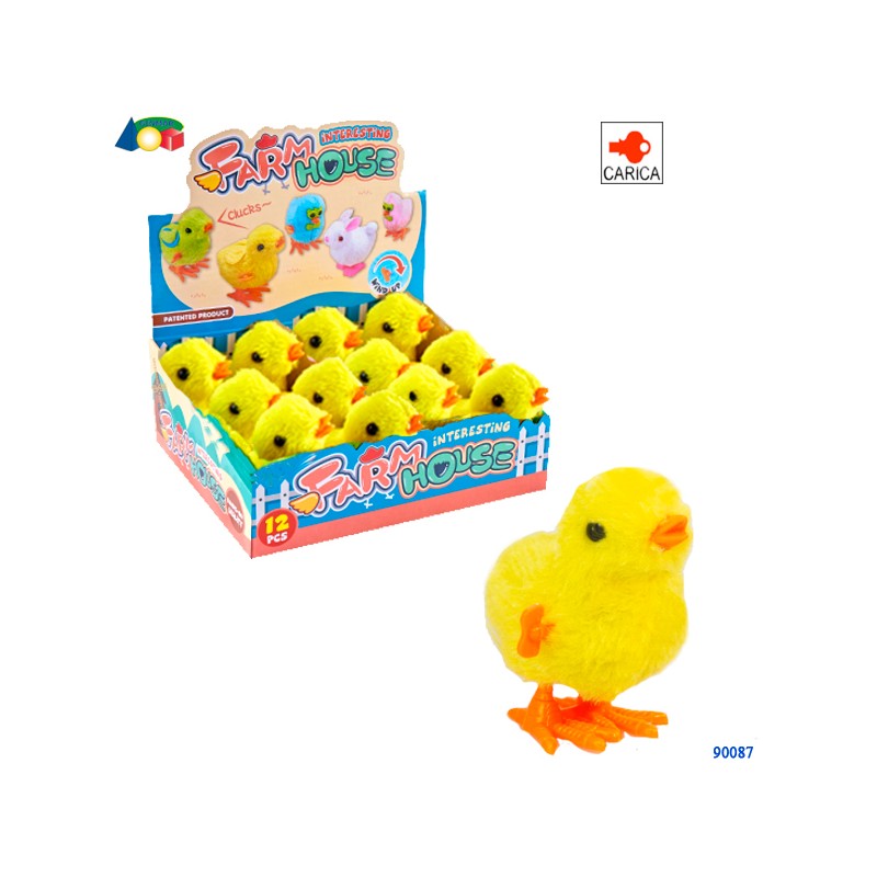 Ginmar 90087 - Pulcino a Carica Display 12 pz