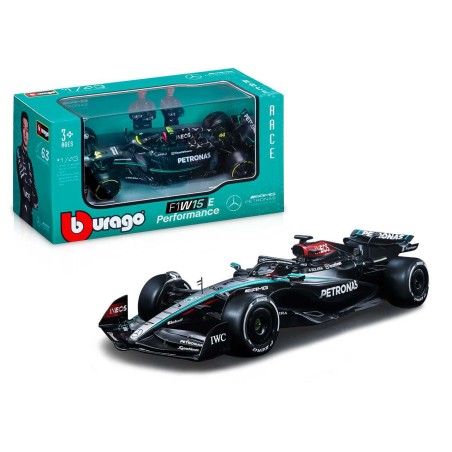 Burago 38208R - Mercedes-Amg F1 W15 E Performance 63 Russel Scala 1:43