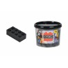 Simba 8895 - Blox Mattoncini Compatibili Barattolo 40 Pz Nero