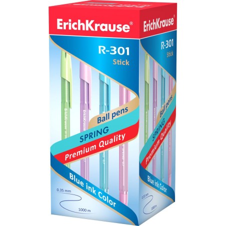 Arke 31059 - Penne a Scatto R-301 Blu 0,35mm Conf.50 pz