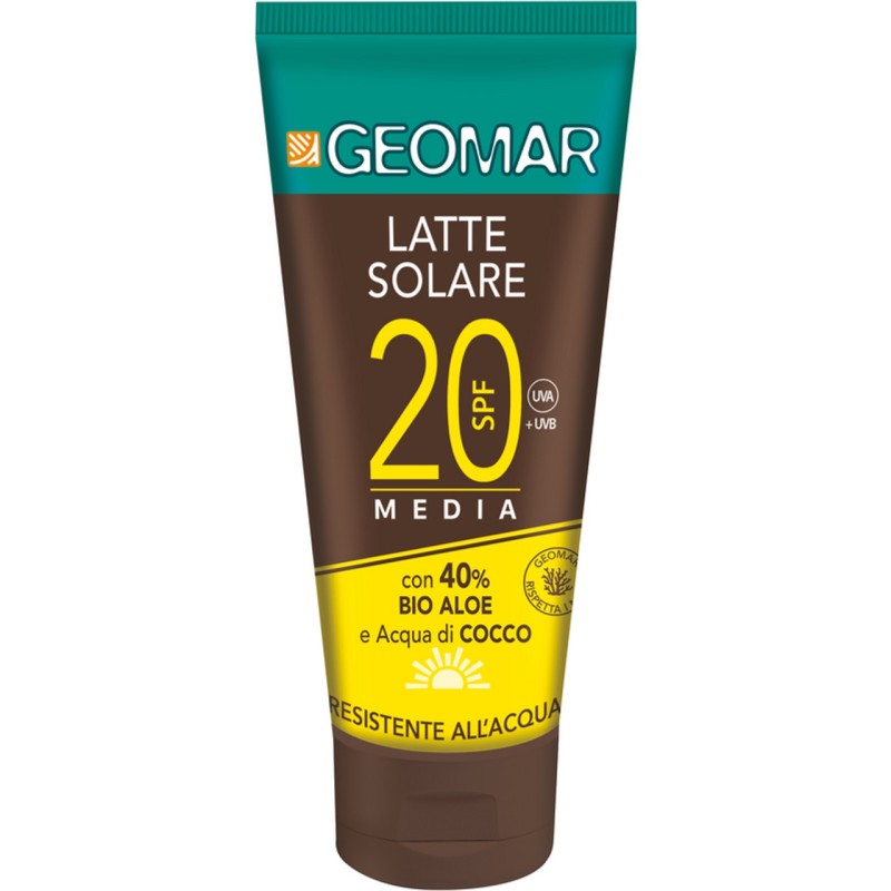 Geomar 112600 - Latte Solare 100 ml SPF 20