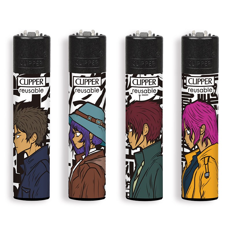 Clipper 20122 - Accendini Clipper Large Anime Soul Conf.48 pz