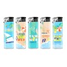Lux 7732 - Accendini Elettronici Ricaricabili Summer Party Conf.50 pz