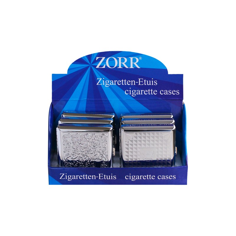 Plattner 20051 - Astuccio Metallo 20 Sigarette Display 6 pz