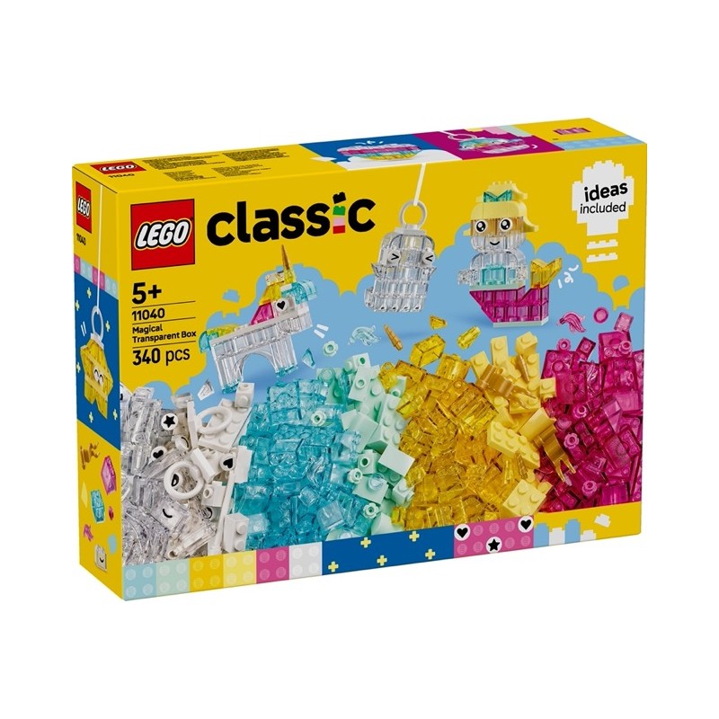Lego 11040 - Classic - Scatola Magica Trasparente