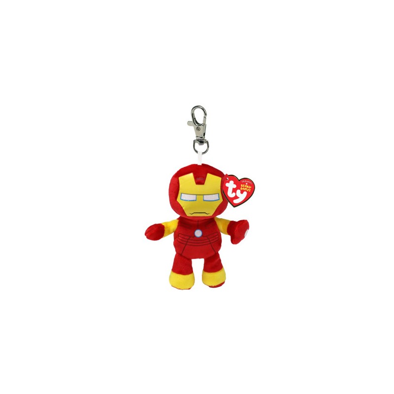Ty 34007 - Marvel Clip - Iron Man Portachiave